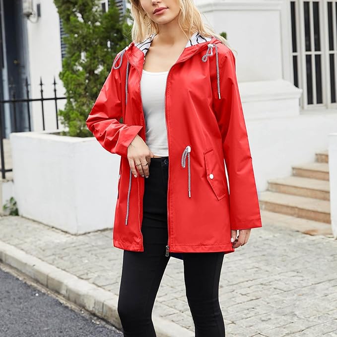 Elegant rain jacket