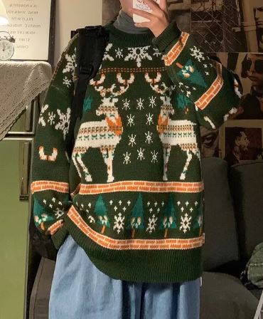 Valenzora | Vintage-look knitted sweater
